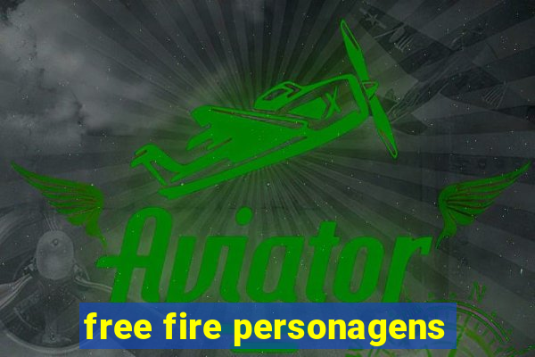 free fire personagens